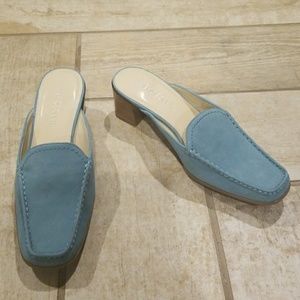 Blue Aerosoles Mules